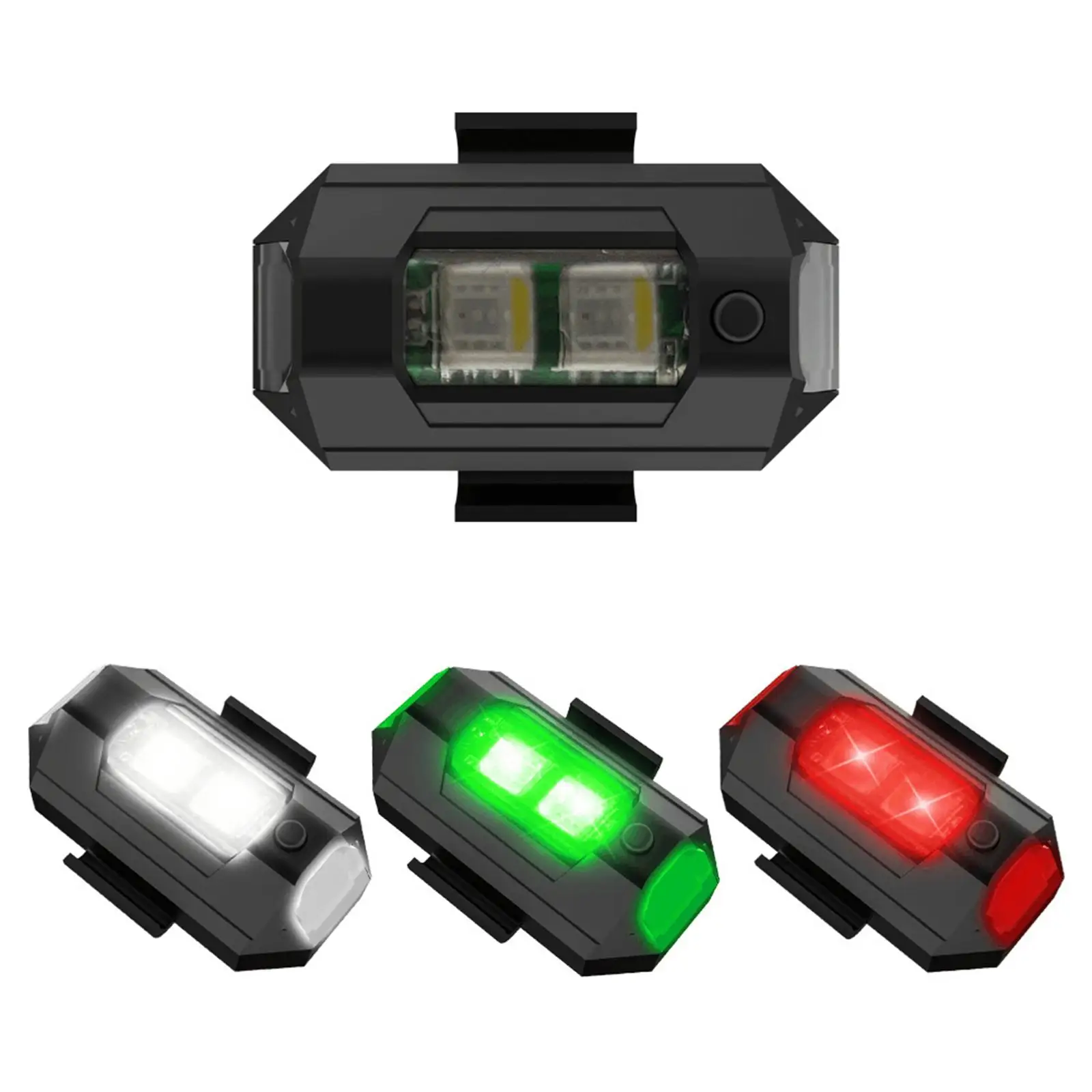 Universal 7 Colors Drone Strobe Light Drone Night LED Anti-collision Warning Light Mini Signal Light For dji Mini 2 Accessories