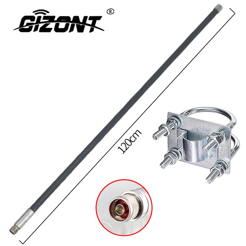 868MHz Fiberglass Antenna Outdoor OMNI Antenna 868 MHz Helium Bobcat Miner Hotspot Antennas for Meshtastic Lorawan Long Range N