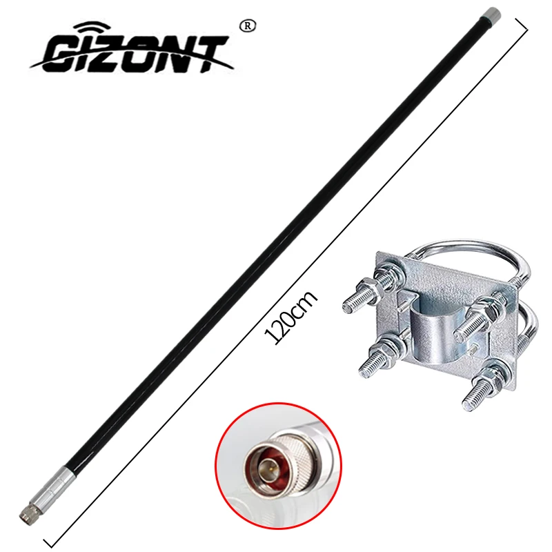 868MHz Fiberglass Antenna Outdoor OMNI Antenna 868 MHz Helium Bobcat Miner Hotspot Antennas for Meshtastic Lorawan Long Range N