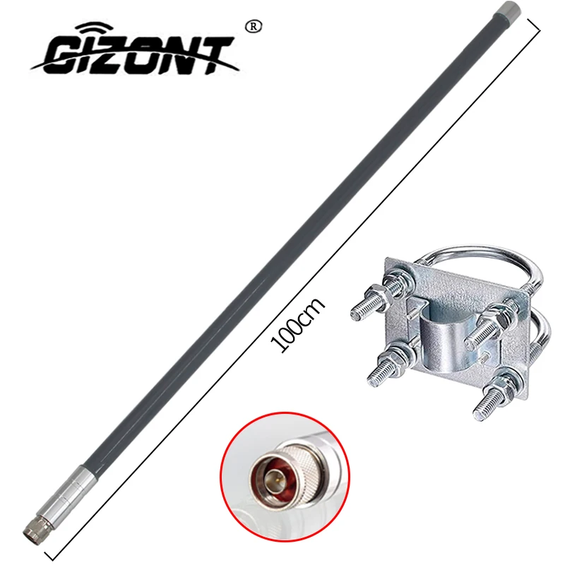 868MHz Fiberglass Antenna Outdoor OMNI Antenna 868 MHz Helium Bobcat Miner Hotspot Antennas for Meshtastic Lorawan Long Range N