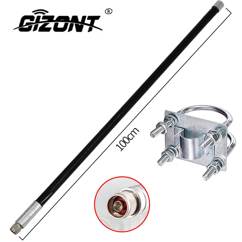 868MHz Fiberglass Antenna Outdoor OMNI Antenna 868 MHz Helium Bobcat Miner Hotspot Antennas for Meshtastic Lorawan Long Range N