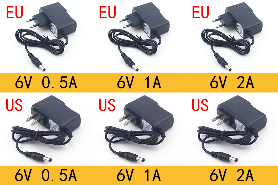 AC 110-240V DC 3V 5V 6V 9V 12V 15V 24V 0.5A 1A 2A 3A 5A 6A 8A Universal Power Adapter Supply Charger Adapter EU US for LED Light