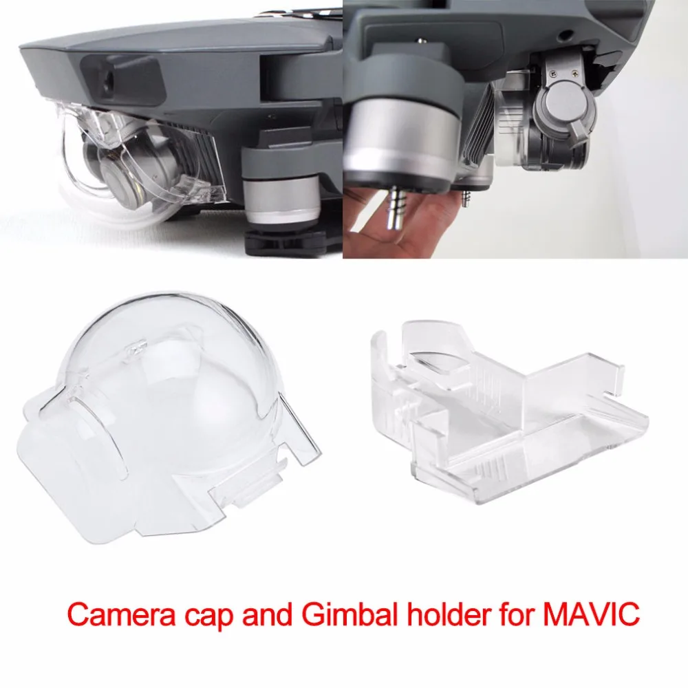 Protector Dust-proof Cover Transport Holder Accessory Lens Cap Gimbal Holder for DJI Mavic Pro Platinum Drone Camera Gimbal