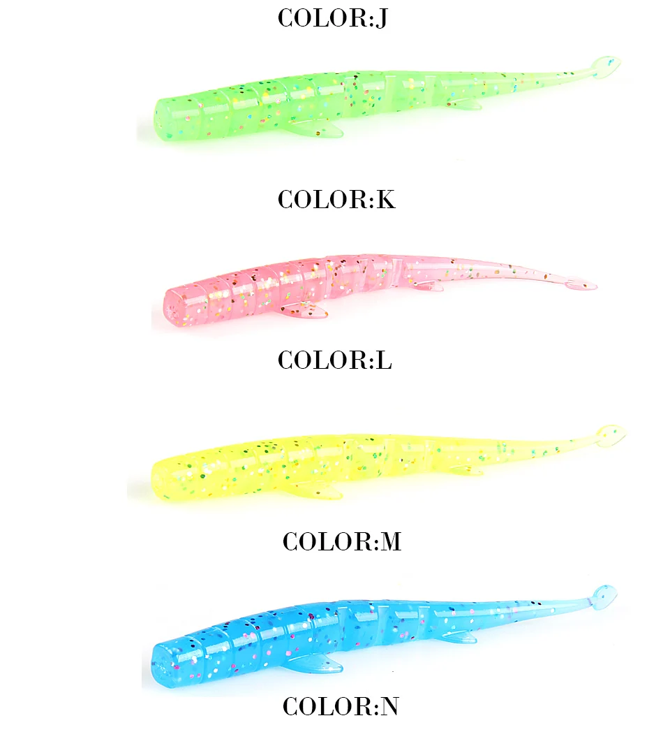 2019 UNAGI SLUG 64mm 88mm Fishing Lures soft Artificial Bait Predator Tackle Polaris Sinking Lure Pesca Cheap Fishing Tackle