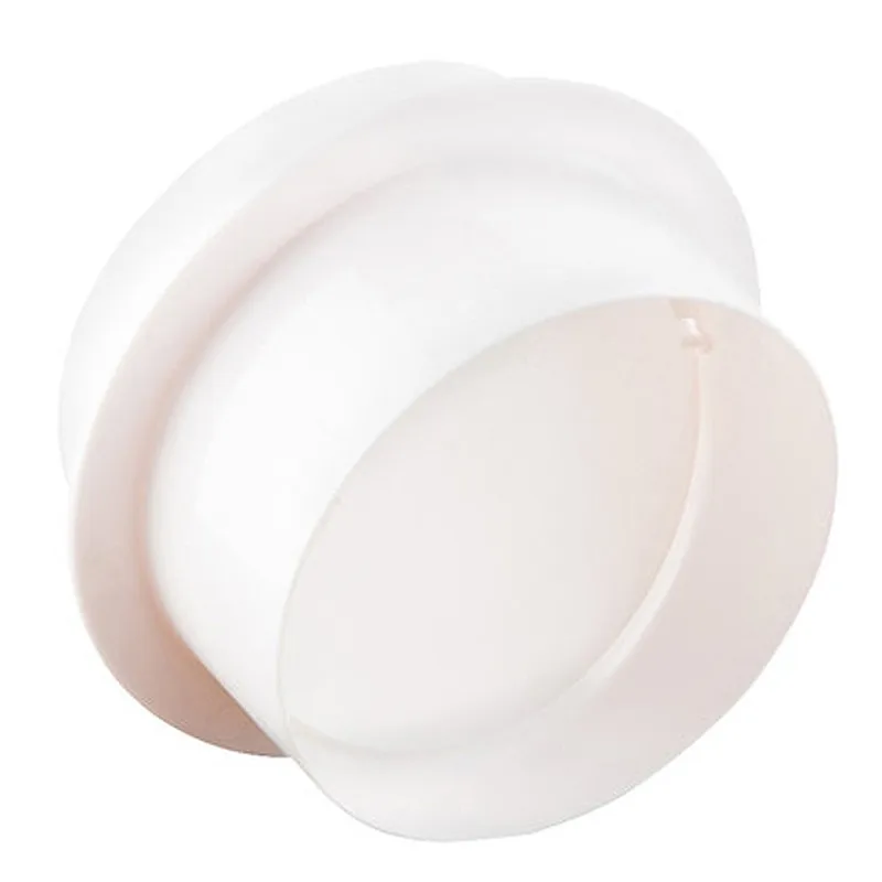 Draft Blocker Damper Ventilation Check Valve Draught Back Shutter for Inline Ducting Kitchen Home Ventilation Grill