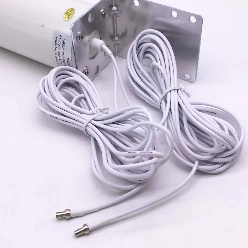 Hi-Gain LTE External Antenna 3G 4G Outdoor Antenna With Dual 5M Meter SMA Male CRC9 TS9 Connector For 3G 4G Router Modem