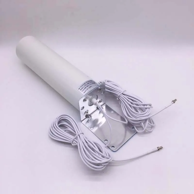 Hi-Gain LTE External Antenna 3G 4G Outdoor Antenna With Dual 5M Meter SMA Male CRC9 TS9 Connector For 3G 4G Router Modem