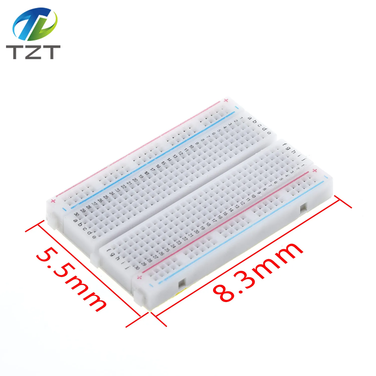 3.3V/5V MB102 Breadboard power module+ 400 points Solderless Prototype Bread board kit +65 Flexible jumper wires for arduino