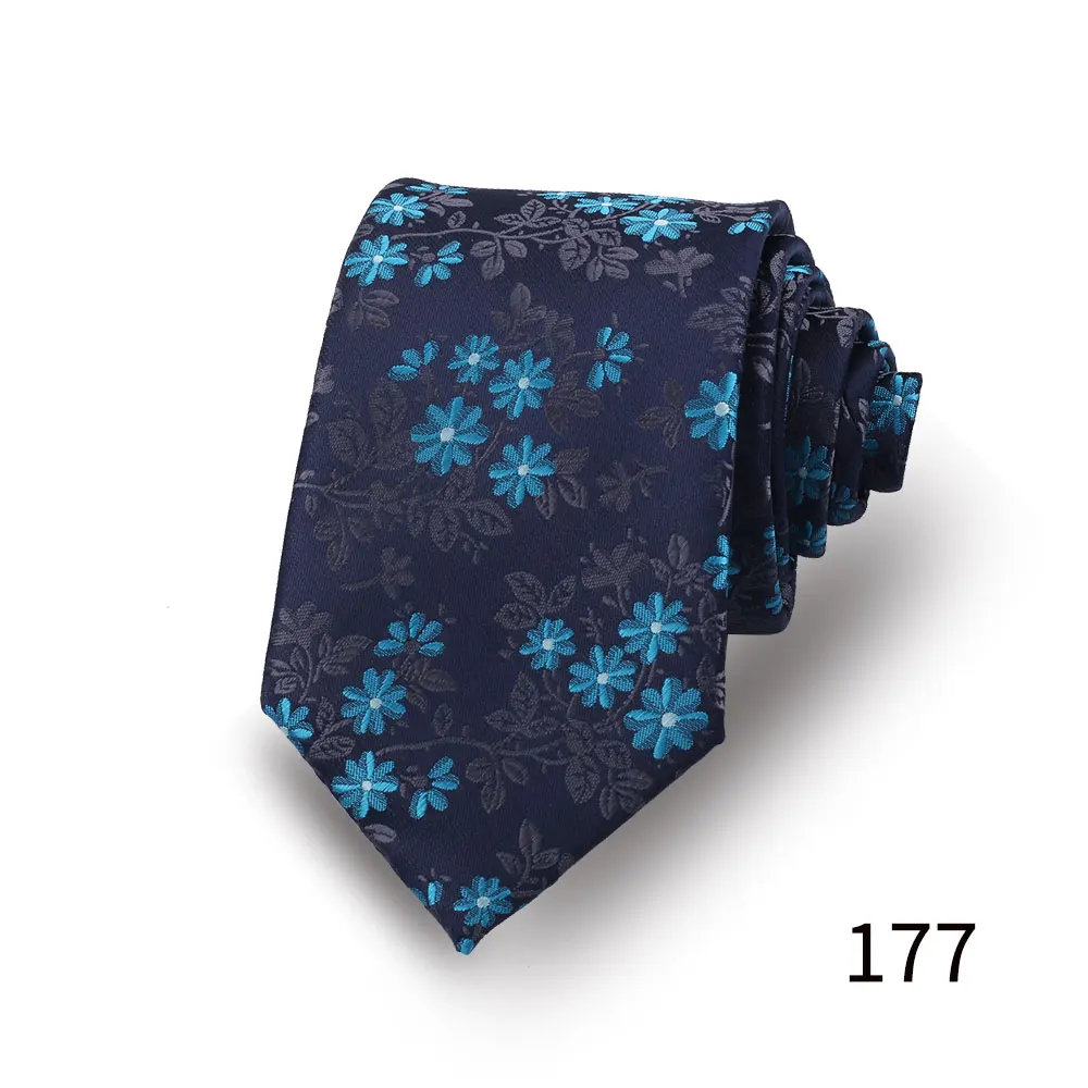 Mens Tie Luxury Necktie For Men Business Wedding Party New Design Neck Tie Paisley Necktie Floral Wedding Style Mens Gravat Gift