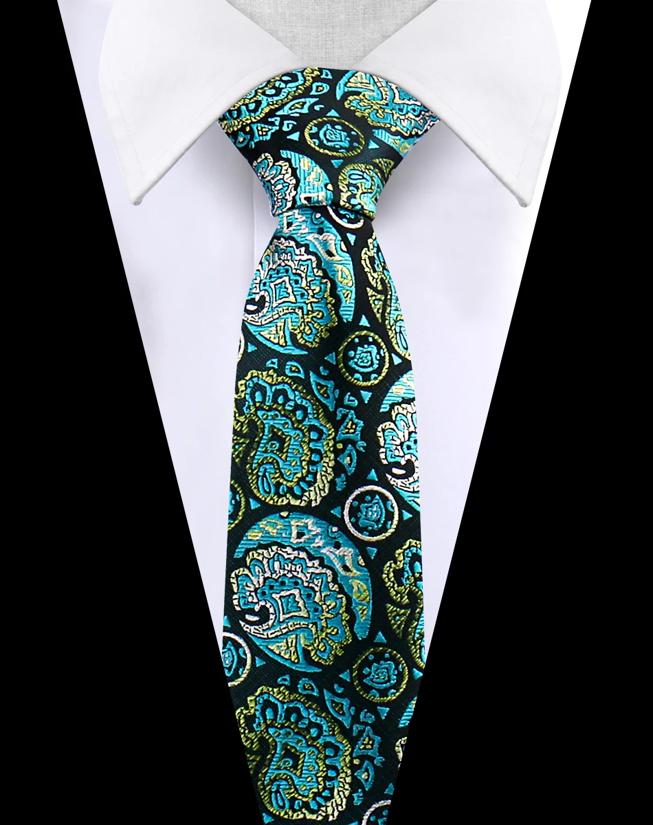 Mens Tie Luxury Necktie For Men Business Wedding Party New Design Neck Tie Paisley Necktie Floral Wedding Style Mens Gravat Gift