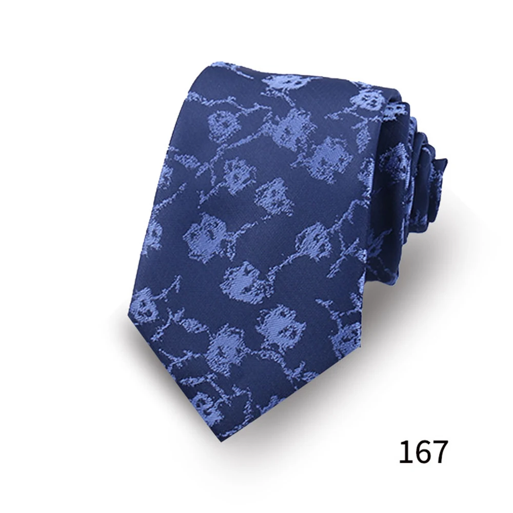 Mens Tie Luxury Necktie For Men Business Wedding Party New Design Neck Tie Paisley Necktie Floral Wedding Style Mens Gravat Gift