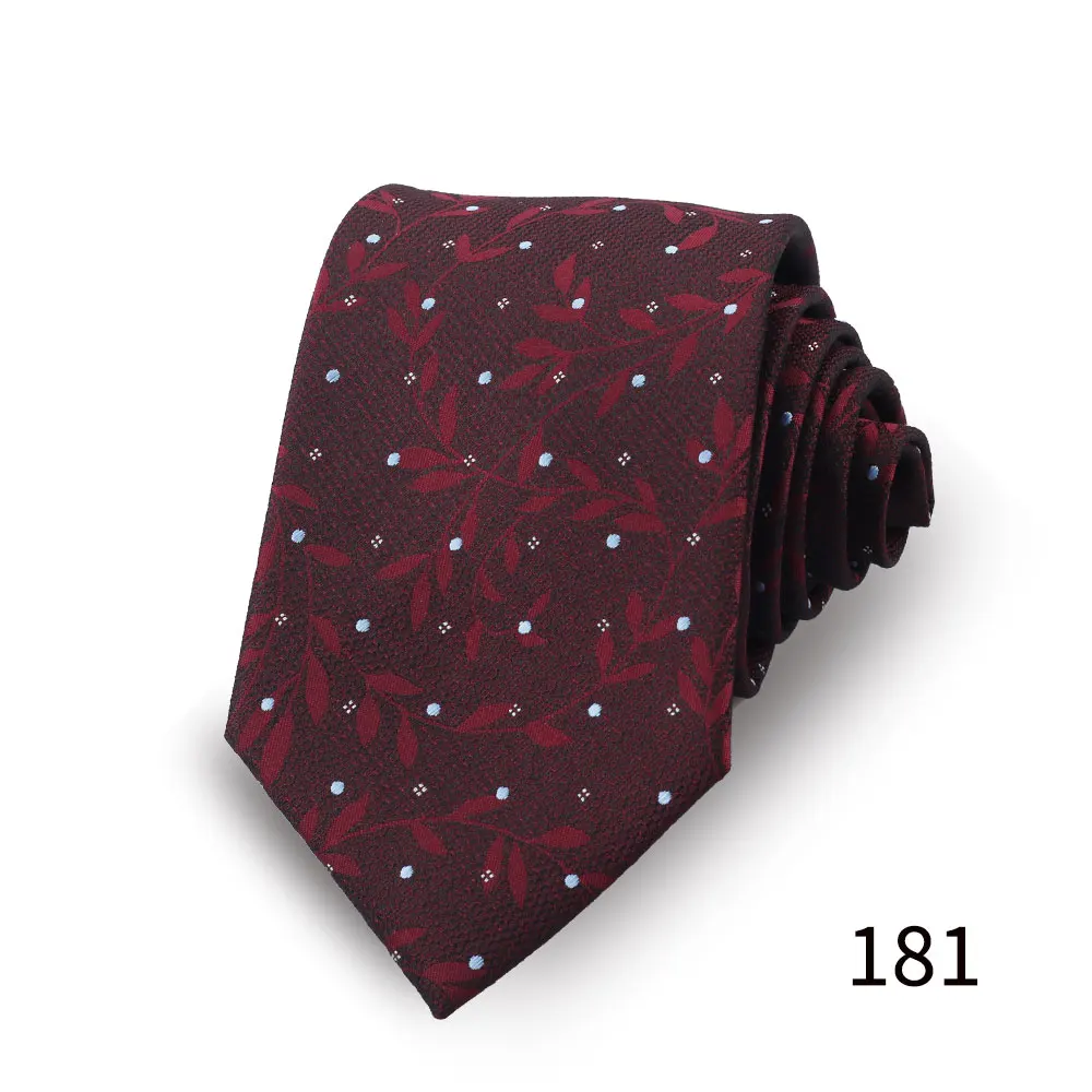 Mens Tie Luxury Necktie For Men Business Wedding Party New Design Neck Tie Paisley Necktie Floral Wedding Style Mens Gravat Gift