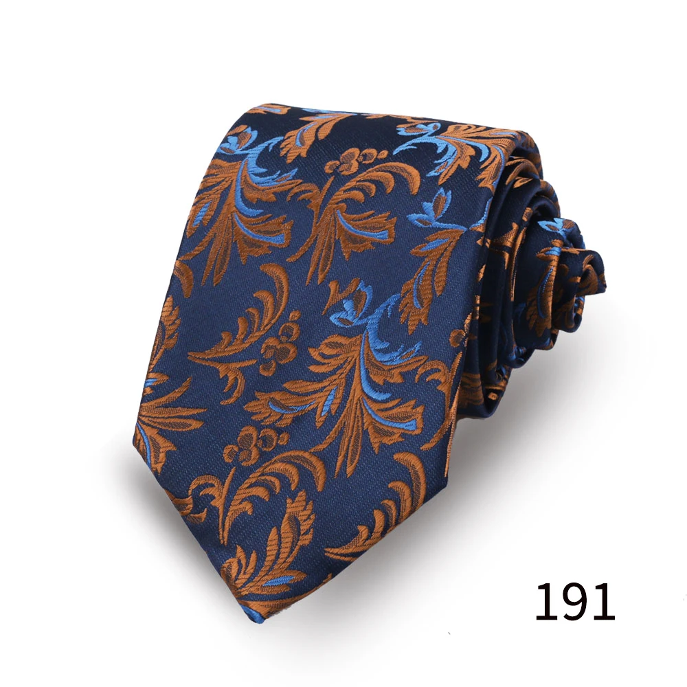 Mens Tie Luxury Necktie For Men Business Wedding Party New Design Neck Tie Paisley Necktie Floral Wedding Style Mens Gravat Gift