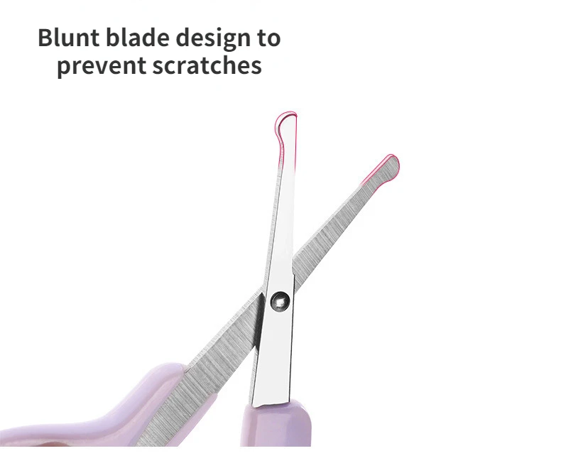 Newborn Baby Nail Clipper Convenient Safety Long Scissors Trimmer Manicure Cutter Special Scissor Babies Care Tools Accessories
