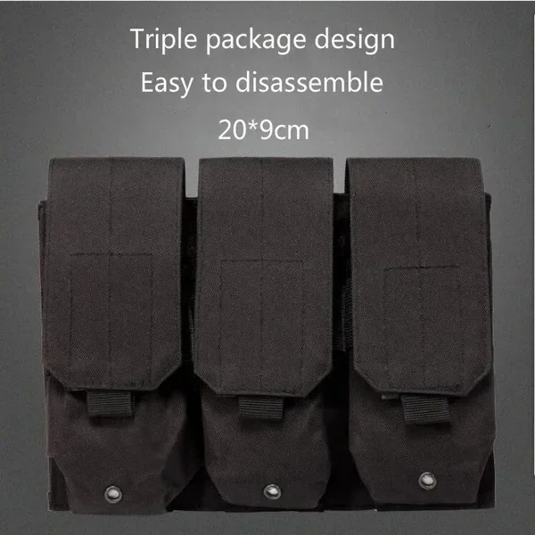 6094 Military Tactical Vest Body Armor Combat Army CS Gear Hunting Plate Carrier Airsoft Accessories Wargame Pouch Molle Vest