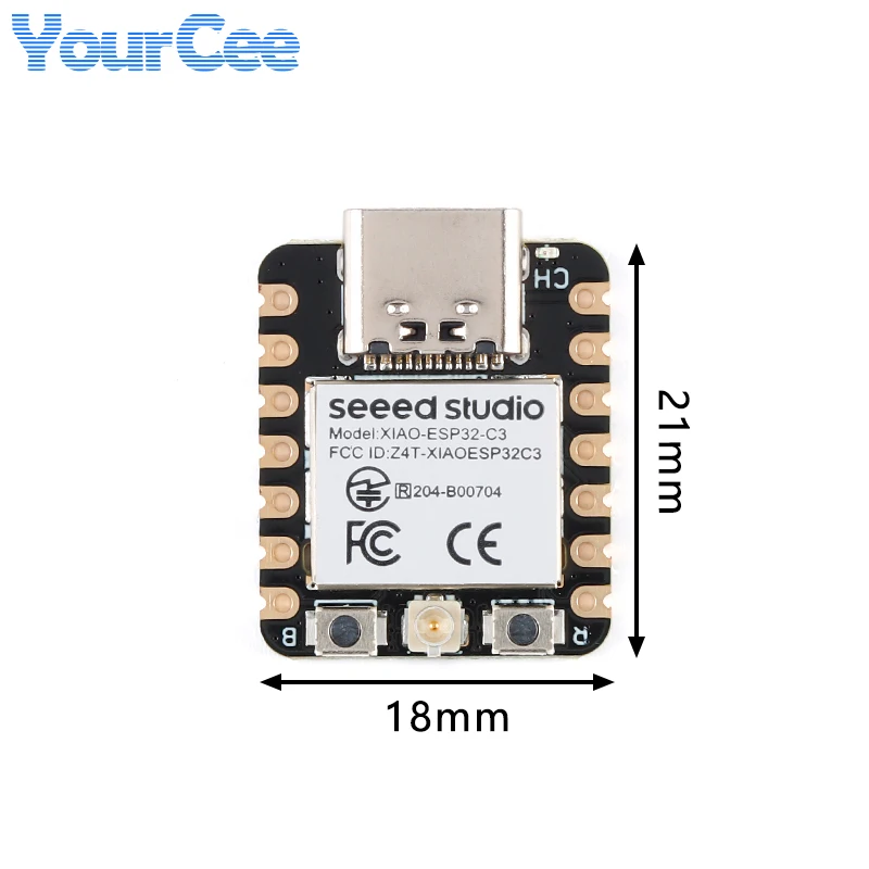 10pcs/1pc Seeed Studio XIAO ESP32C3 ESP32C6 BLE WIFI Wireless Development Board Module ESP32 ESP32-C3 Tiny MCU 4MB For Arduino