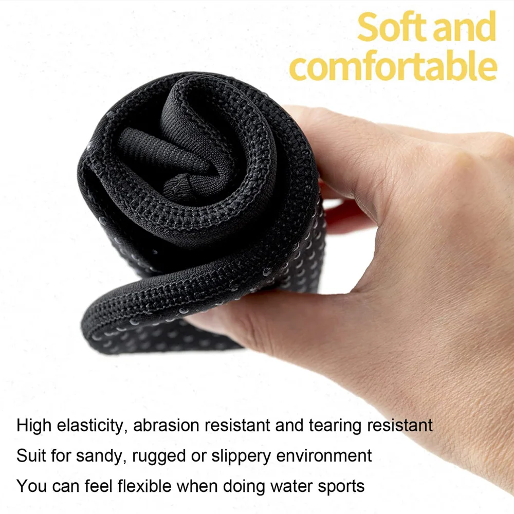 3mm&5mm Neoprene Diving Socks Non-slip Adult Warm Patchwork Elasticity Wetsuit Shoes Surfing Boots for Swimming Snorkeling