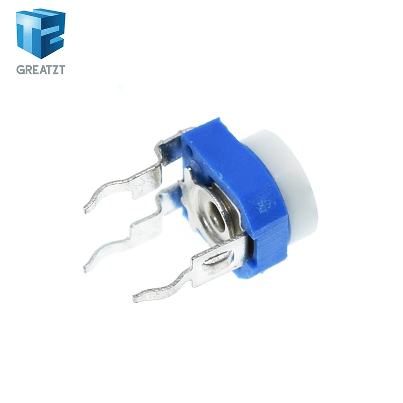 10pcs Rm065 Rm-065 100 200 500 1k 2k 5k 10k 20k 50k 100k 200k 500k 1m Ohm Trimpot Trimmer Potentiometer Variable Resistor