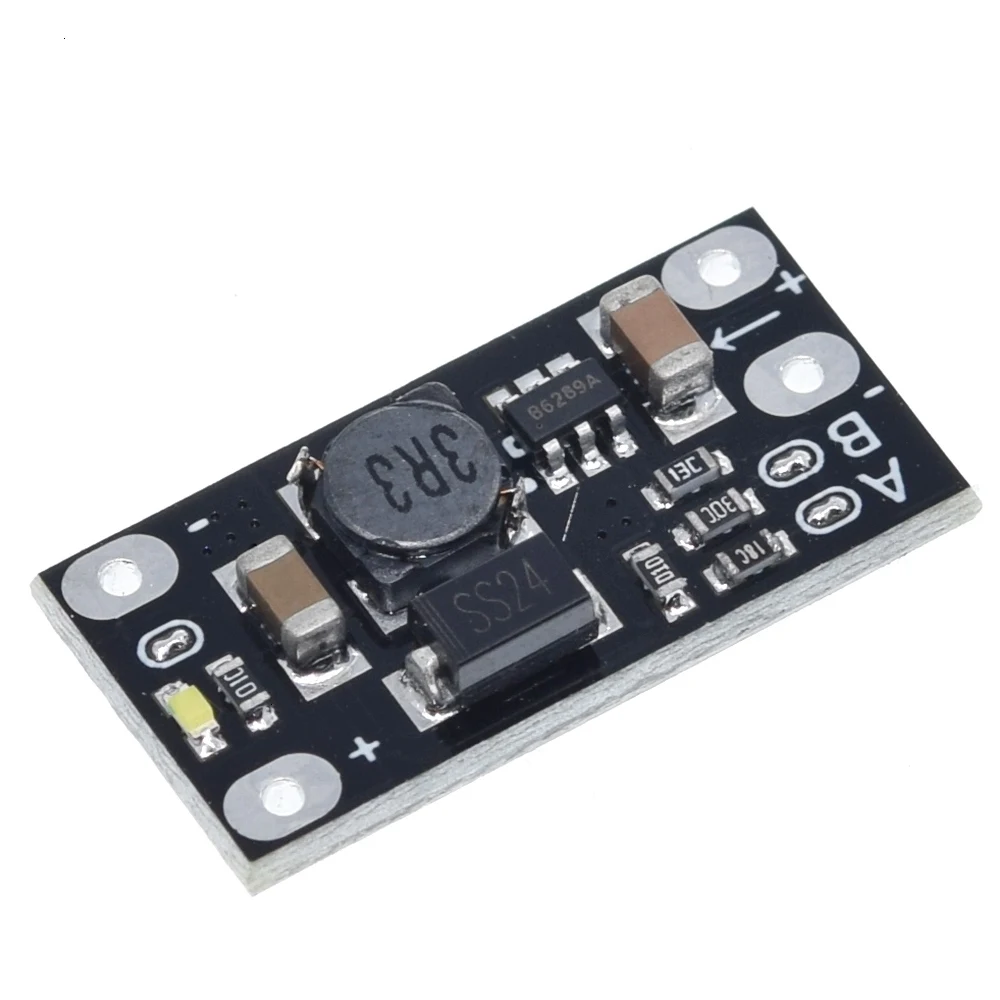 1/5PCS 1.5A Multi-function Mini Boost Module Step Up Board 5V 8V 9V 12V LED Indicator Diy Voltage Module 3.7V lithium battery