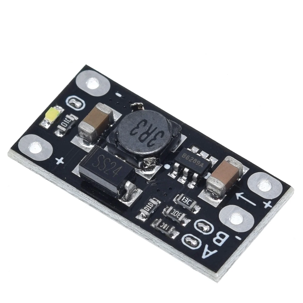 1/5PCS 1.5A Multi-function Mini Boost Module Step Up Board 5V 8V 9V 12V LED Indicator Diy Voltage Module 3.7V lithium battery