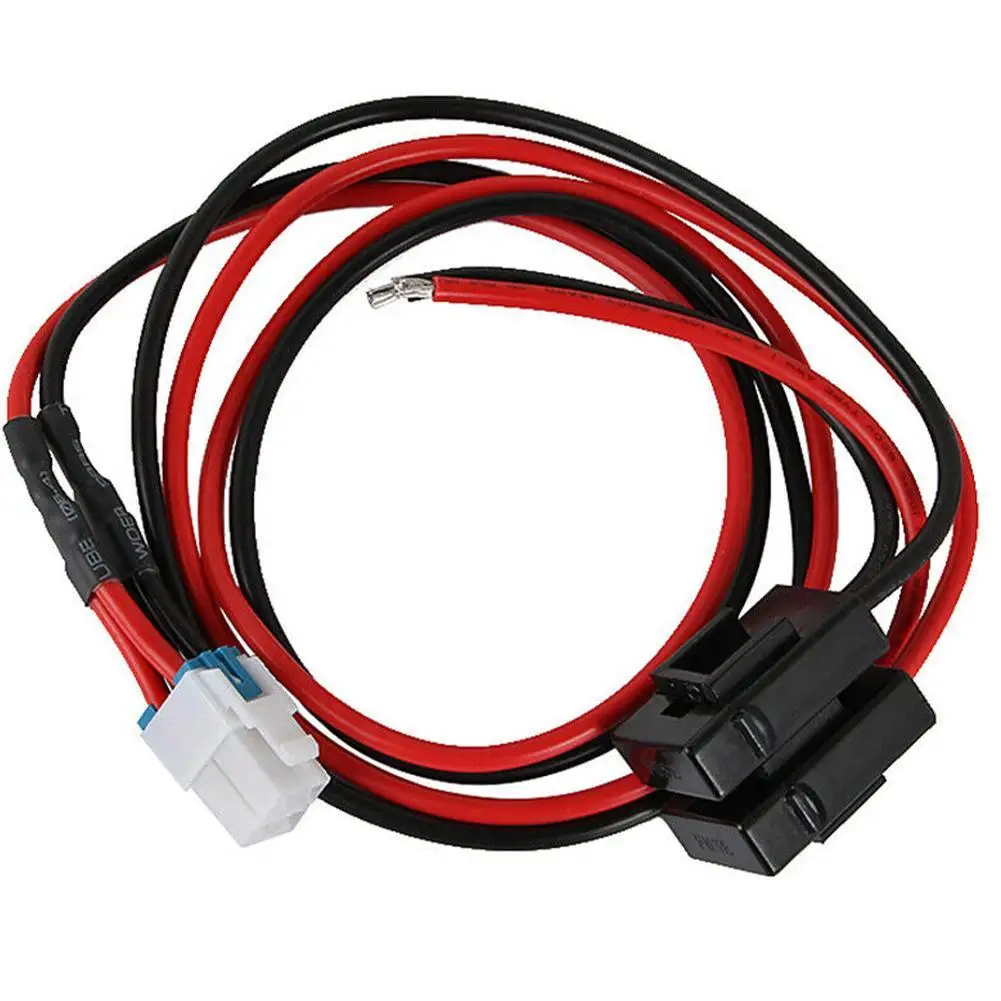 For ICOM IC-7000 IC7600 7300 FT991 FT450D Shortwave Radio Power Cord 1015-12AWG Wire