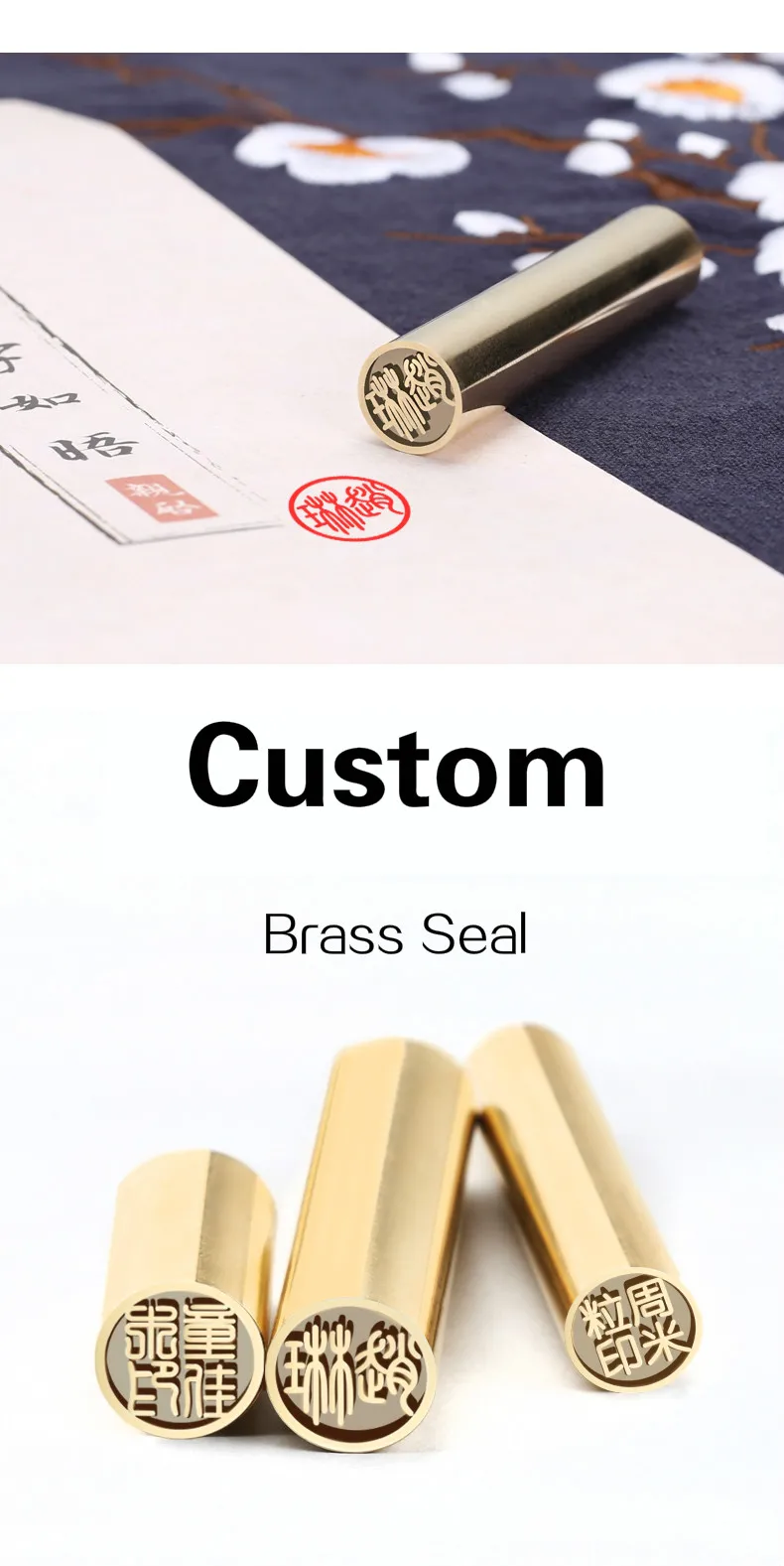 Custom Metal Personal Stamps Round Chinese Name Special Stamp Portable Exquisite Teacher Painter Calligraphy Painting Brass Seal