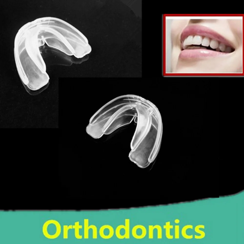 1pc Dental Braces Tooth Orthodontic Braces Appliance Silicone Alignment Trainer Teeth Retainer Bruxism Guard Teeth Retainer