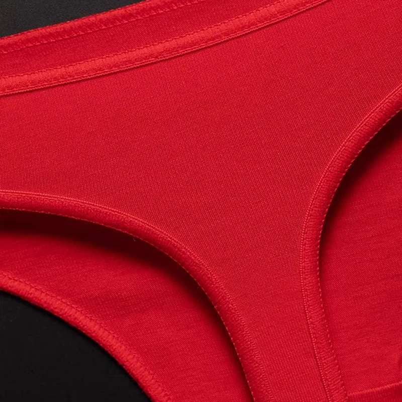 Hot Wife Letters Women's Underwear New Fashion Panties Sports Fitness Seamless Girl's Underwear Low Waist Traceless Ladies Brief