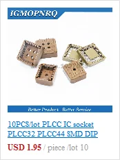 10PCS 2.54 MM Pitch DC3 Through Hole 6 8 10 12 14 16 20 26 30 34 40 50 Pin Straight Male Shrouded PCB IDC Socket Box Header JTAG