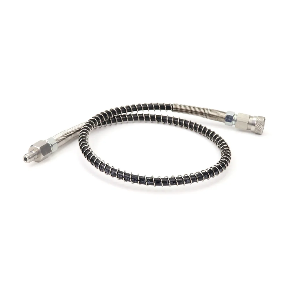 New 4500PSI AIR CO2 Remote Charging Fill Whip Hose Extension With 8MM Quick Disconnect