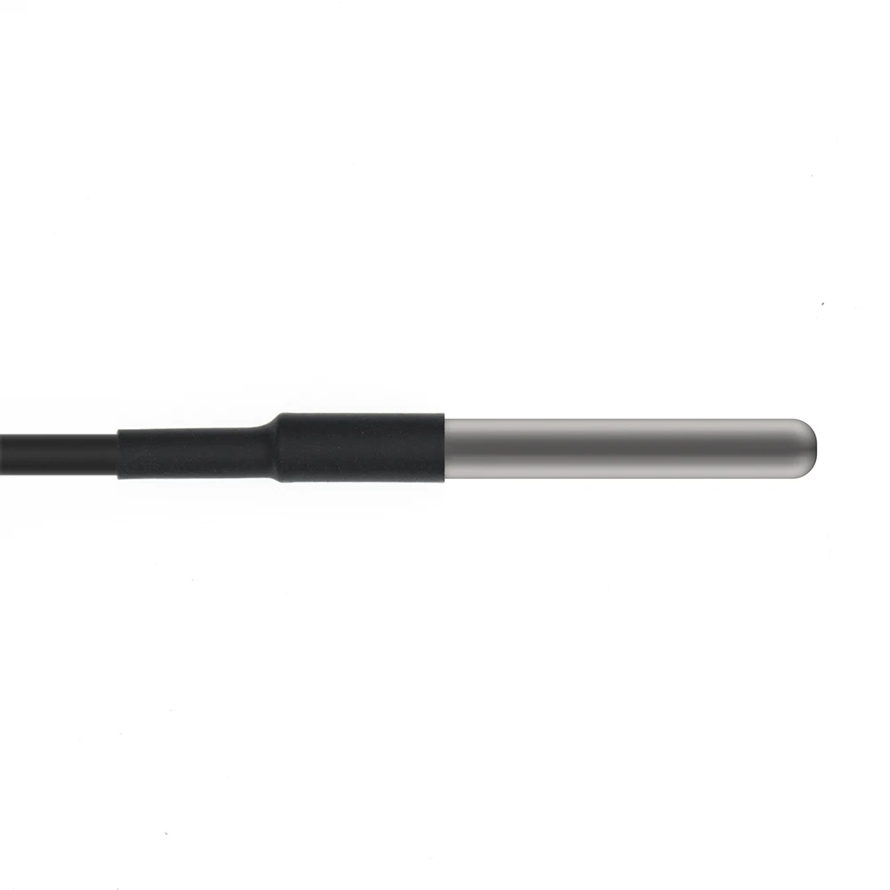 TZT 1/5PCS Stainless Steel Waterproof DS18b20 DS1820 1/2/3 Thread Temperature Probe Temperature Sensor 18B20 Cable For Arduino