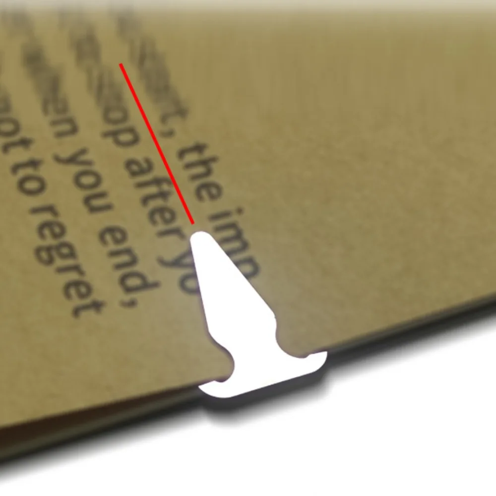 50 Metal Book Line Markers Silver Portable Book Page Markers Multifunctional Hollow Out Book Marker Clip Reading