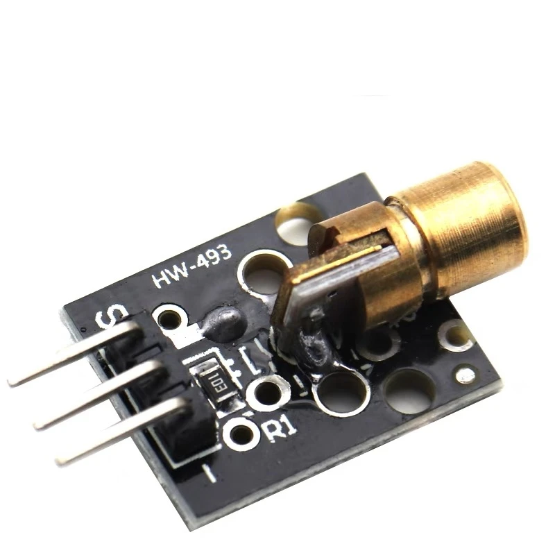 KY-008 650nm Laser Transmitter Module with Laser Sensor Module Non-Modulator Tube Laser Receiver Module Kit for Arduino