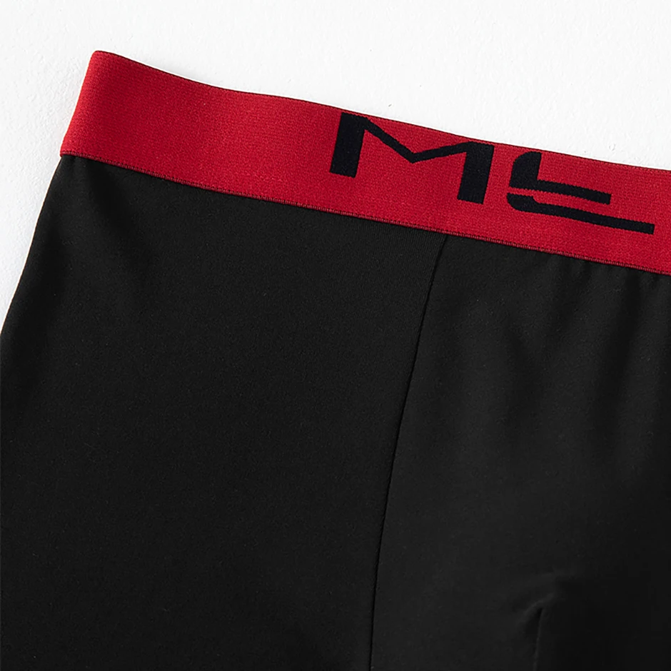 4/7 Piece Set Of Four Season Men's Solid Color Long Casual Underwear Fashionable Sports Base Shorts Plus Size Flat Corner Pants