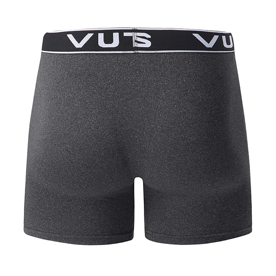 4/7 Piece Set Of Four Season Men's Solid Color Long Casual Underwear Fashionable Sports Base Shorts Plus Size Flat Corner Pants