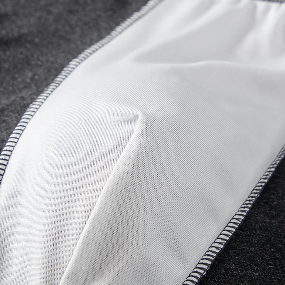 4/7 Piece Set Of Four Season Men's Solid Color Long Casual Underwear Fashionable Sports Base Shorts Plus Size Flat Corner Pants
