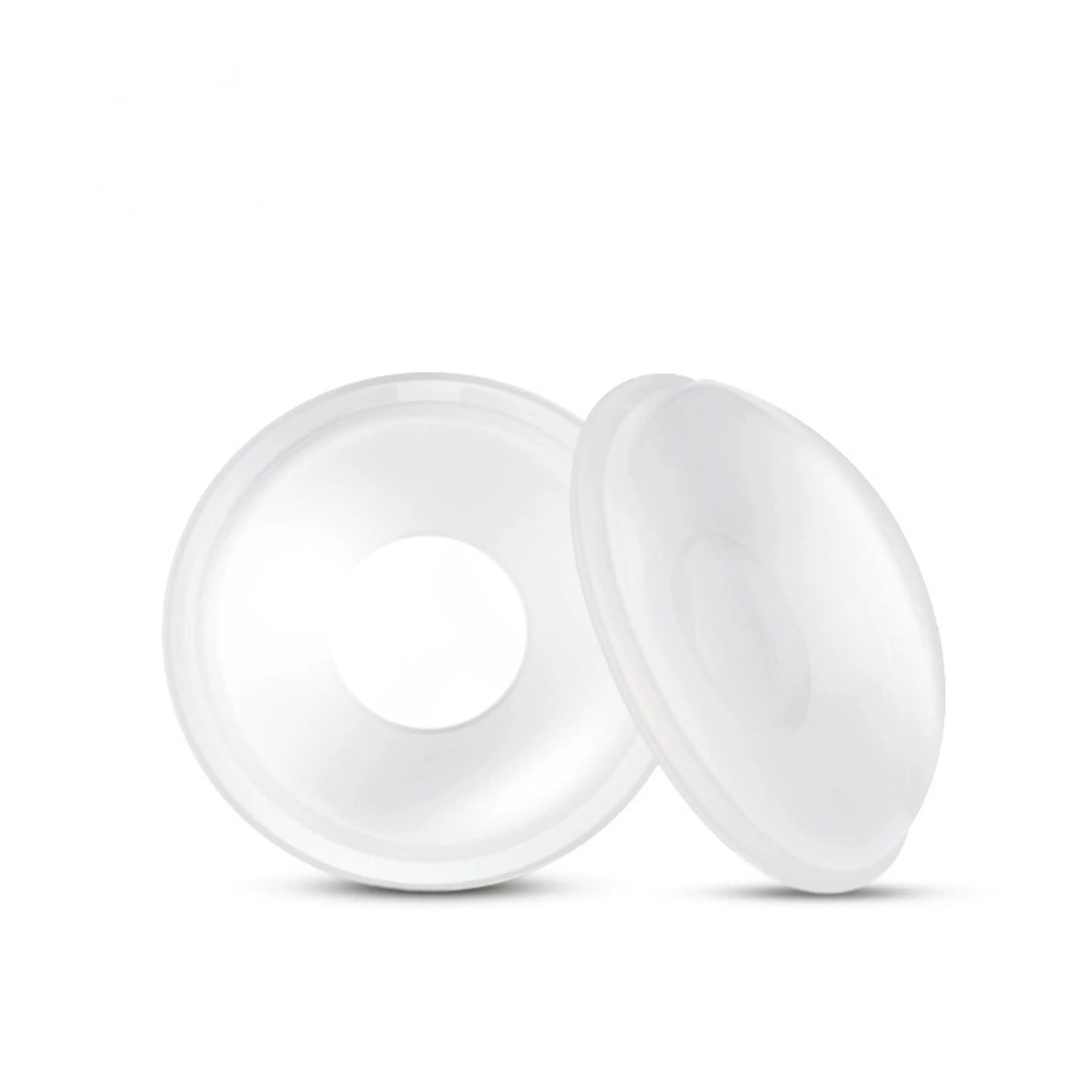 2Pcs Breast Milk Collector Silicone Baby Breast pump Saver Collector Anti-leakage Milk Reusable Protect Sore Nipples BPA FREE