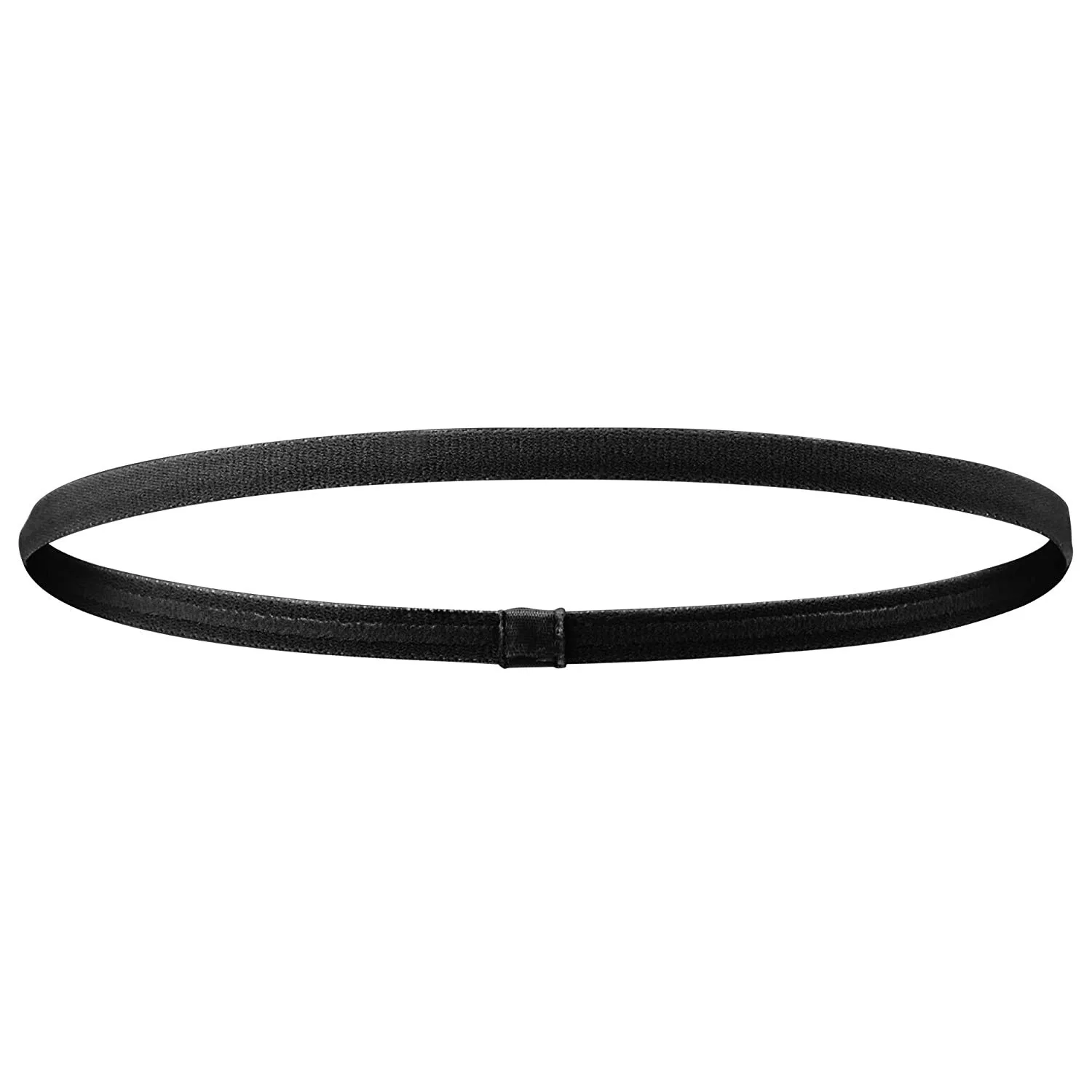 Homefish 5Pcs Candy Color Sports Headband Anti‑slip Elastic Sweatband for Women Men Yoga Running Football Fitness Hair Bands