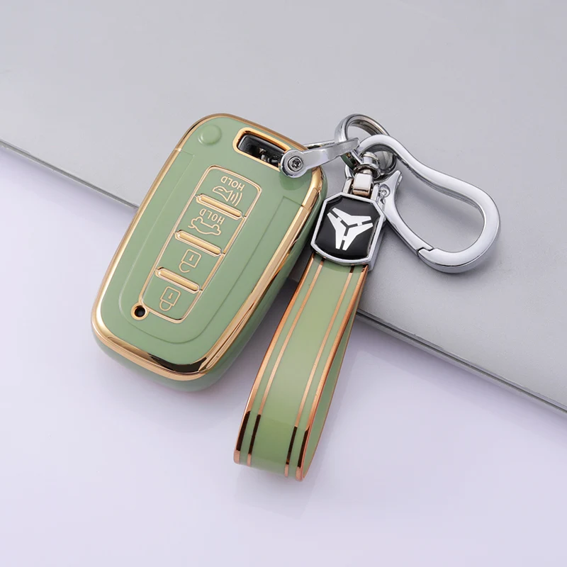 3 4 Button Smart Key Case Cover Fob For Hyundai IX35 Elantra Sonata 8 9 For Kia Sportage K5 K2 Sorento Optima Forte 2011-2016