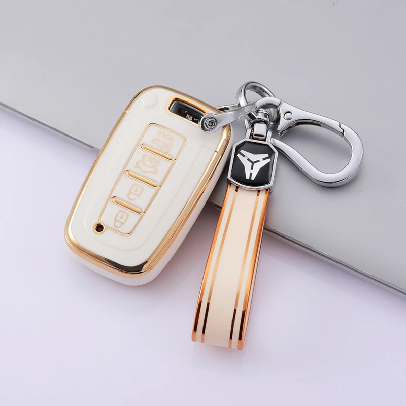 3 4 Button Smart Key Case Cover Fob For Hyundai IX35 Elantra Sonata 8 9 For Kia Sportage K5 K2 Sorento Optima Forte 2011-2016