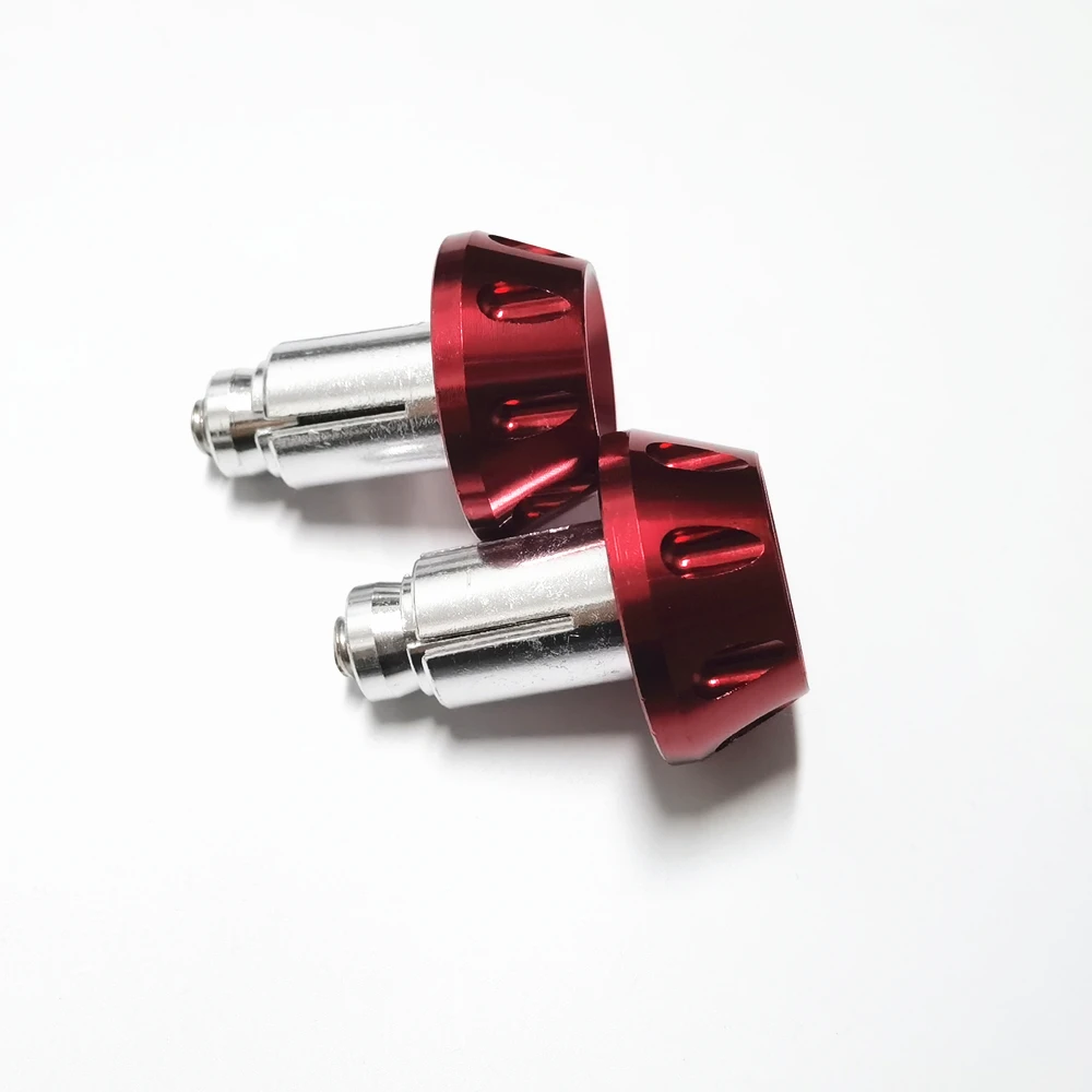 Universal 7/8' 22mm Motorcycle Handlebar Grips Bar End Plug CNC Aluminum Alloy Handle Bars Grip Cap Plug Slider
