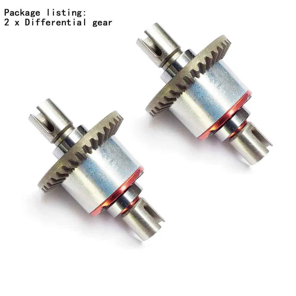 Upgrade Parts Wltoys 124019 124018 124016 124017 144001 1/12 1/14 RC Car Metal Main Central Axle Drive Shaft Differential Gear