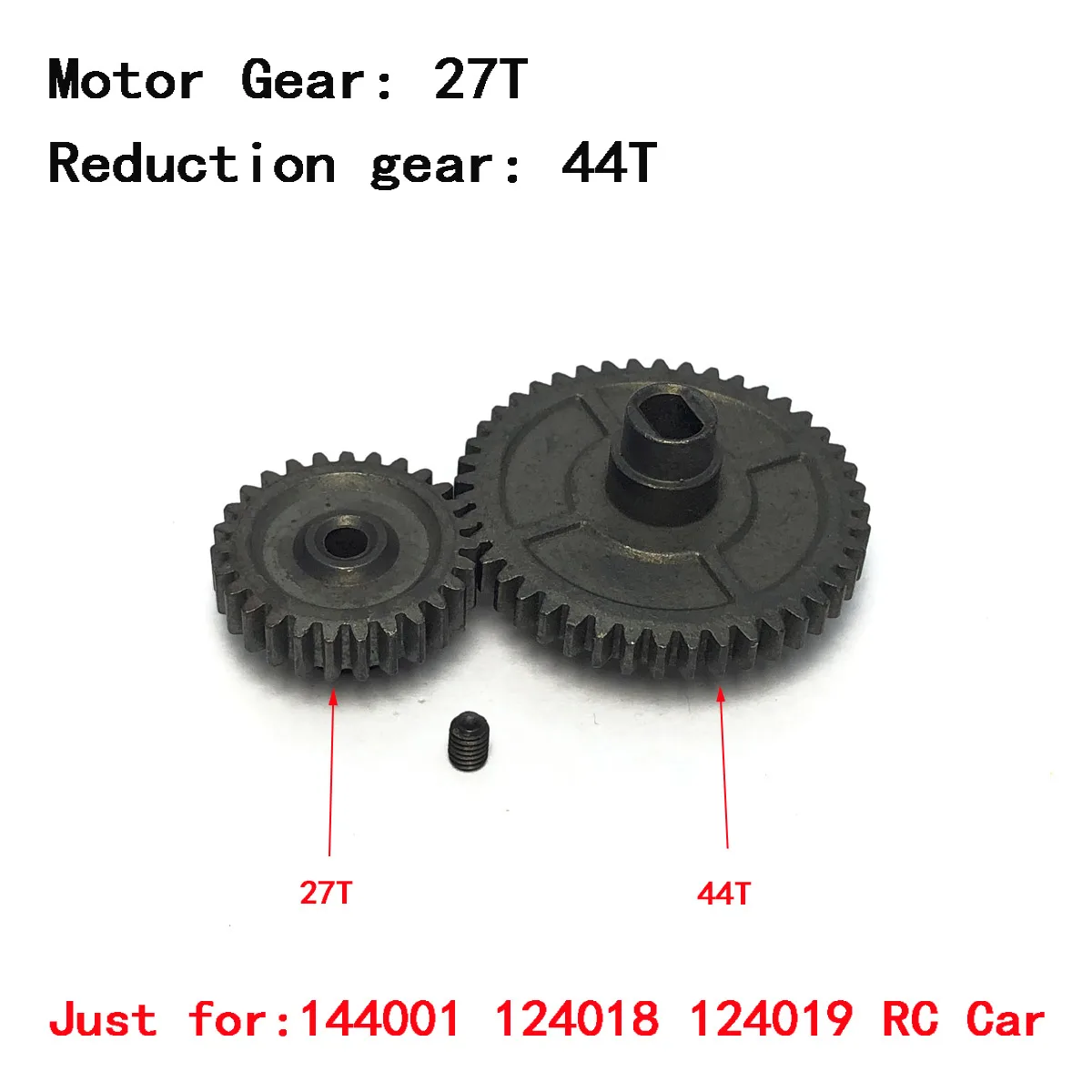 Upgrade Parts Wltoys 124019 124018 124016 124017 144001 1/12 1/14 RC Car Metal Main Central Axle Drive Shaft Differential Gear