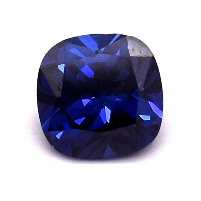Natural Tanzanite Blue Sapphire Cushion Cut AAAA+ 12×12mm 10.50Ct Loose Gemstone For Jewelry Making