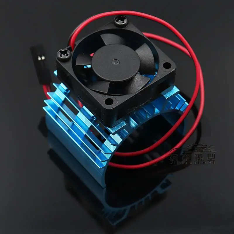 RC Parts Electric Car Brushless Motor Heatsink Cover Cooling Fan For 1:10 HSP Remote Control Cars 540 550 3650 Motor Heat Sink