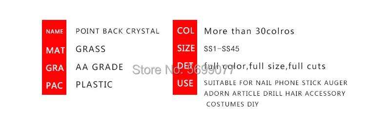 1440P SS2/3/4/5/6/8 Round Facet Cone Cz Crystal 36Color Pointed Back Diamond For 3D Nail Arts Wedding Dress Repair Jewelry Beads