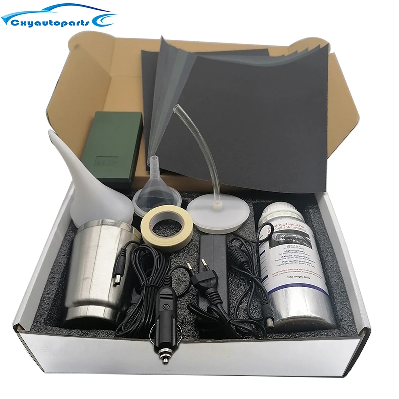 Car Headlight Polish restoration Kit headlight polishing cleaning Kit Anti-Scratch Hydrophobic Car Headlight Repair Polish