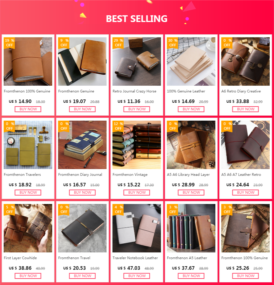 Fromthenon Vintage Binder Clip Metal Planner Clips Pink Red Gold Color Clamp Office Decorative Supplies School Stationery
