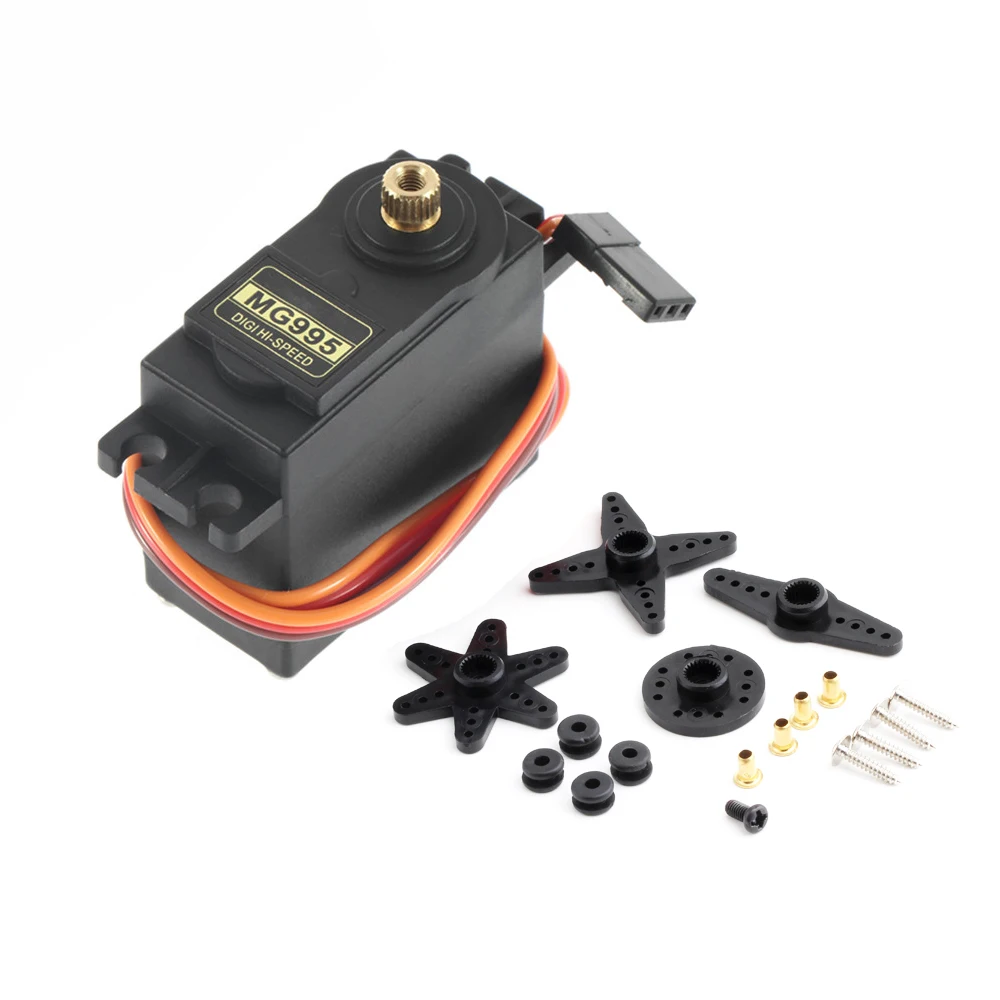 Special Offer 13KG 15KG Servos Digital MG995 MG996 Servo Gear for Futaba JR Car RC Model Helicopter Boat For Arduino UNO DIY