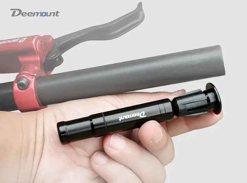 Deemount Original Bicycle Tubeless Tire Repair Tool Tyre Drill Puncture for Urgent Glue Free Repair Optional Rubber Stripe